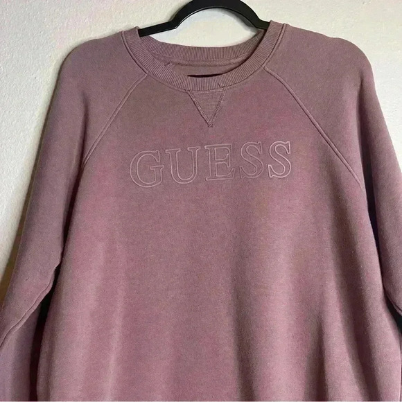 GUESS Men's Eco Aldwin Logo Sweatshirt size Large - Picture 4 of 7